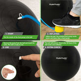Tunturi Gymball 90cm x Black